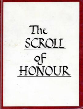Scroll of Honour Book