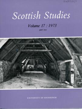 Scottish Studies Volume 17: 1973 part two