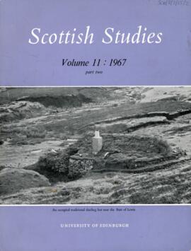 Scottish Studies Volume 11: 1967 part two